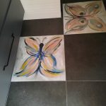 Tiles Butterfly - bathroom
